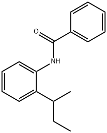 Benzamide, N-[2-(1-methylpropyl)phenyl]- (9CI) 结构式