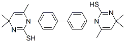 p,p'-Biphenylylenebis(dihydro-4,4,6-trimethyl-2-pyrimidinethiol 结构式