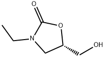 2-Oxazolidinone,3-ethyl-5-(hydroxymethyl)-,(5S)-(9CI) 结构式