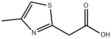 2-(4-甲基噻唑-2-基)乙酸 结构式