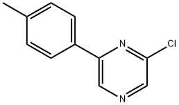 2-氯-6-(对-甲苯基)吡嗪 结构式