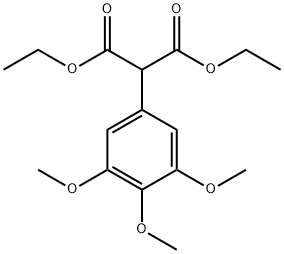 DIETHYL 3,4,5-TRIMETHOXYPHENYL MALONATE 结构式