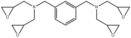 N,N,N',N'-四(环氧乙烷基甲基)-1,3-苯二甲胺 结构式