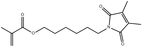 6-(2,3-dimethylmaleimido)hexyl methacrylate 结构式
