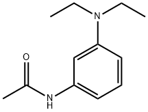 3-(N,N-二乙基)氨基乙酰苯胺 结构式