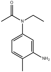 N-(3-amino-4-methylphenyl)-N-ethylacetamide 结构式