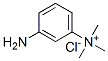 3-氨基-N,N,N-三甲基苯氯化铵 结构式