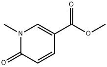 1-甲基-6-氧代-1,6-二氢吡啶-3-羧酸甲酯 结构式