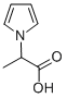 丙酸,2-(吡咯-1-基)- 结构式