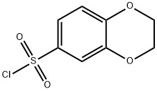 2,3-二氢-1,4-苯并二氧-6-磺酰氯 结构式