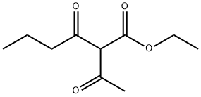 Α-丁酰基-Α-乙酰基乙酸乙酯 结构式