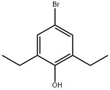 4-溴-2,6-二乙基苯酚 结构式