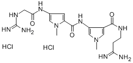 纺锤菌素二盐酸盐 结构式