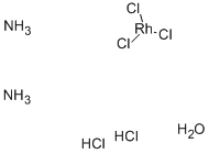 水合五氯铑酸铵 结构式