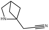 2-Azabicyclo[2.1.1]hexane-1-acetonitrile(9CI) 结构式