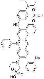 Acid blue 98 (C.I. 50335) 结构式