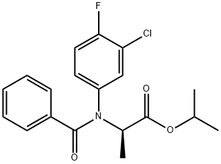 麦草伏-M-异丙酯 结构式