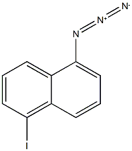 1-叠氮-5-碘萘 结构式