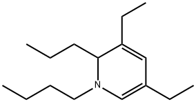 1-butyl-3,5-diethyl-1,2-dihydro-2-propylpyridine  结构式