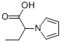 2-(1H-吡咯-1-基)丁酸 结构式