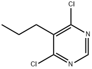 4,6-DICHLORO-5-PROPYLPYRIMIDINE 结构式