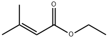 3-甲基-2-丁烯酸乙酯 结构式