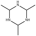 hexahydro-2,4,6-trimethyl-1,3,5-triazine 结构式