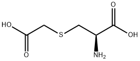 S-(羧甲基)-L-半胱氨酸 结构式