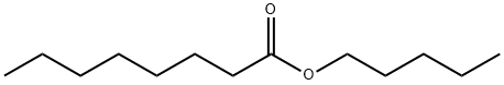 辛酸戊酯 结构式