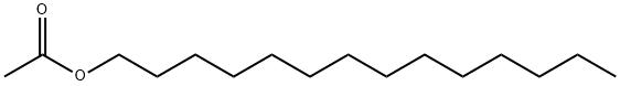 肉豆蔻醇乙酸酯 结构式