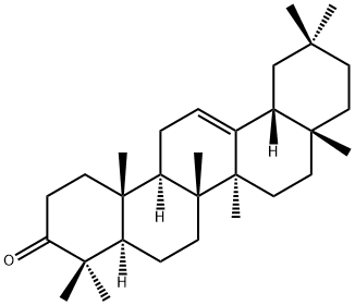 Β-香树脂酮 结构式