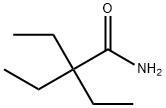 2,2-diethylbutanamide 结构式