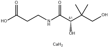 L-泛酸钙 结构式