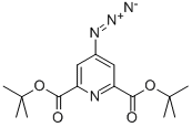 Di-tert.-butyl 4-azido-2,6-pyridinedicarboxylate 结构式