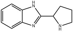 2-(吡咯烷-2-基)-1H-苯并[D]咪唑 结构式