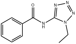 Benzamide, N-(1-ethyl-1H-tetrazol-5-yl)- (9CI) 结构式