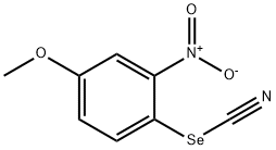 4-methoxy-2-nitrophenyl selenocyanate 结构式