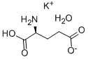 L-谷氨酸钾盐 结构式