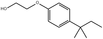 2-(4-(叔戊基)苯氧基)乙烷-1-醇 结构式
