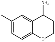 6-甲基苯并二氢吡喃-4-胺 结构式