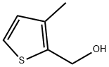(3-甲基噻吩-2-基)甲醇 结构式