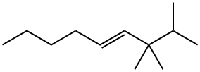 (E)-2,3,3-Trimethyl-4-nonene 结构式