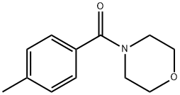 (4-甲基苯基)吗啉-4-基甲酮 结构式