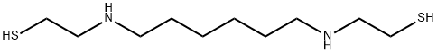 N,N'-Bis(2-mercaptoethyl)-1,6-hexanediamine 结构式