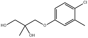 3-(4-Chloro-m-tolyloxy)-2-methyl-1,2-propanediol 结构式