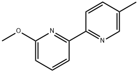 6'-甲氧基-5-甲基-2,2'-联吡啶 结构式