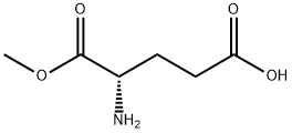 L-谷氨酸 1-甲酯 结构式