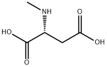 N-甲基-D-天冬氨酸 结构式