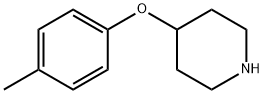 4-对甲氧苯基哌啶 结构式