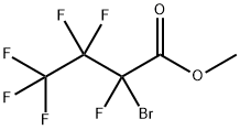 Methyl 2,3,3,4,4,4-hexafluoro-2-bromobutyrate 结构式